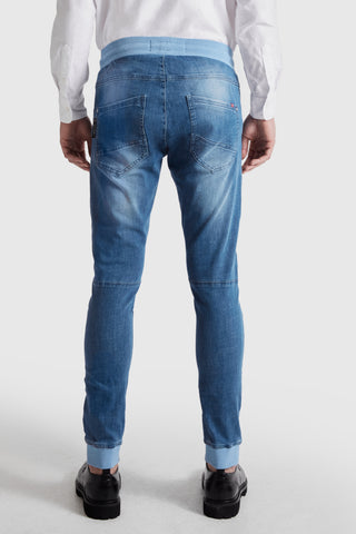 Slim Fit Track-Style Jean