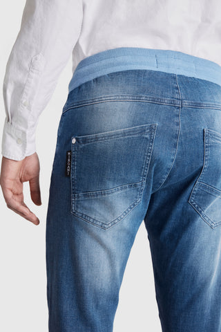 Slim Fit Track-Style Jean