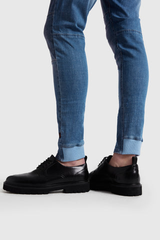 Slim Fit Track-Style Jean