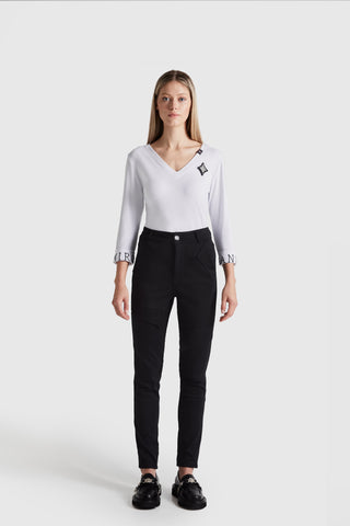 Slim-fit Asymmetrical Pant