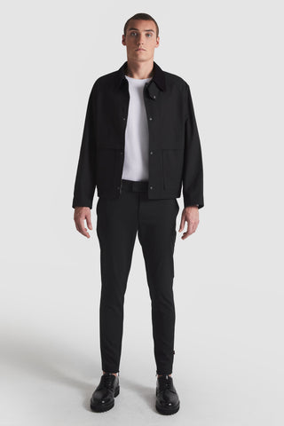 Ankle-Slit Dress Pant